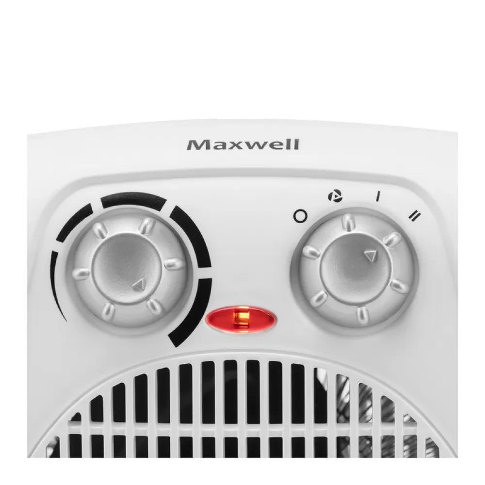 Тепловентилятор Maxwell MW-3458, 2000Вт, Белый