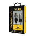 Видеокабель Cablexpert CC-DP8K-6, DisplayPort (M) - DisplayPort (M), 1,8м, Чёрный