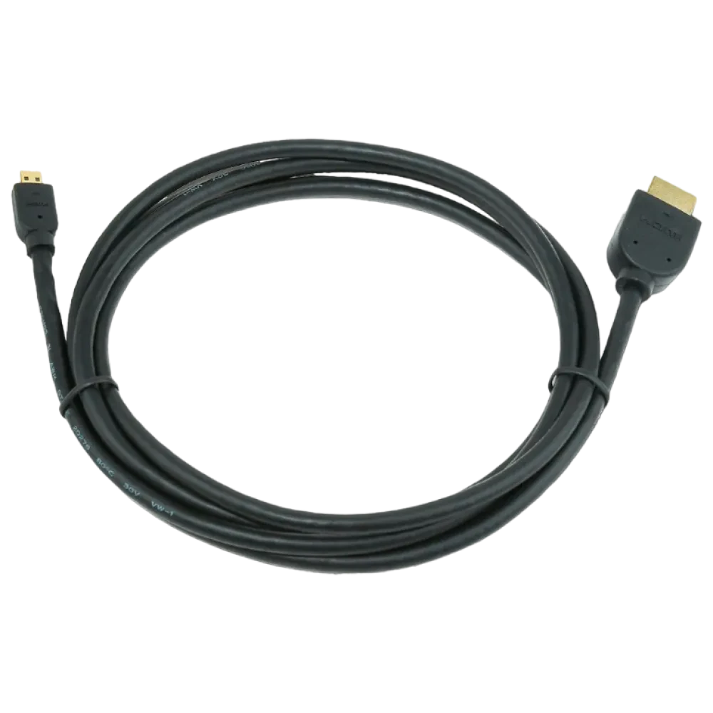 Cablu Video Cablexpert CC-HDMID-6, HDMI (M) - micro-HDMI (M), 1.8 m, Negru