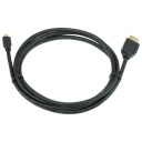 Cablu Video Cablexpert CC-HDMID-6, HDMI (M) - micro-HDMI (M), 1.8 m, Negru