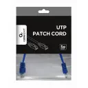 Патч-корд Cablexpert PP12-0.25M/B, CAT5e UTP, 0,25м, Синий