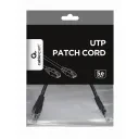Патч-корд Cablexpert PP12-0.25M/BK, CAT5e UTP, 0,25м, Чёрный