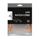 Патч-корд Cablexpert PP12-0.25M/O, CAT5e UTP, 0,25м, Оранжевый