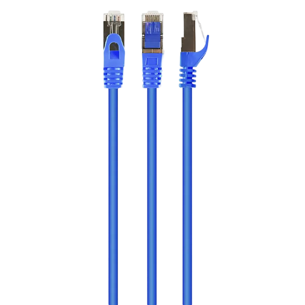 Патч-корд Cablexpert PP6-0.5M/B, Cat6 FTP , 0,5м, Синий