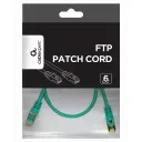 Патч-корд Cablexpert PP6-0.5M/G, Cat6 FTP , 0,5м, Зелёный