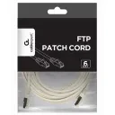 Патч-корд Cablexpert PP6-15M, Cat6 FTP , 15м, Серый