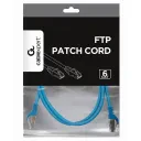 Патч-корд Cablexpert PP6-1M/B, Cat6 FTP , 1м, Синий