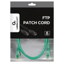 Патч-корд Cablexpert PP6-1M/G, Cat6 FTP , 1м, Зелёный