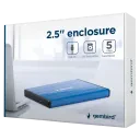 Внешний корпус Gembird EE2-U3S-3-DB, Deep Blue (EE2-U3S-3-DB)