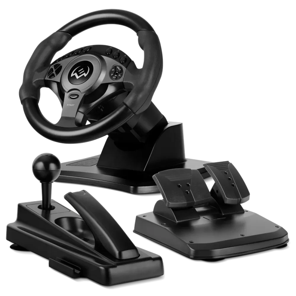 Игровой руль SVEN GC-W750, Чёрный