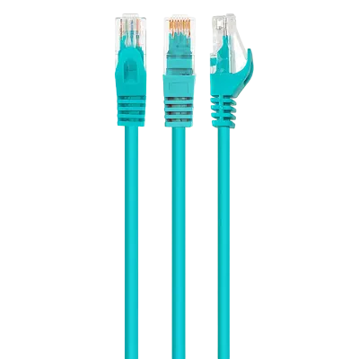 Патч-корд Cablexpert PP6U-1M/G, Cat6 UTP, 1м, Зелёный