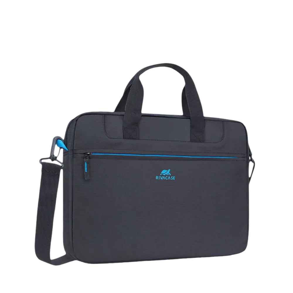 Geantă pentru Laptop Rivacase 8027, 14", Poliester, Negru