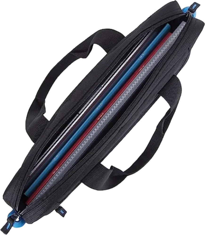Geantă pentru Laptop Rivacase 8027, 14", Poliester, Negru
