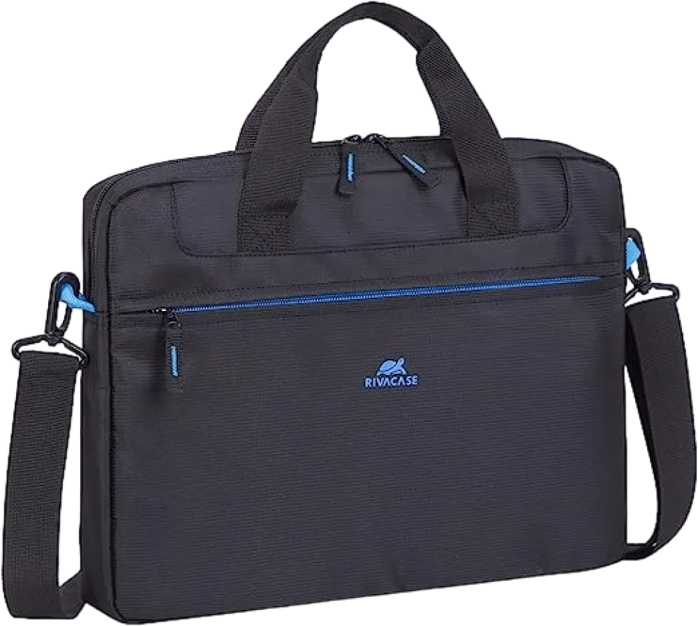 Geantă pentru Laptop Rivacase 8027, 14", Poliester, Negru