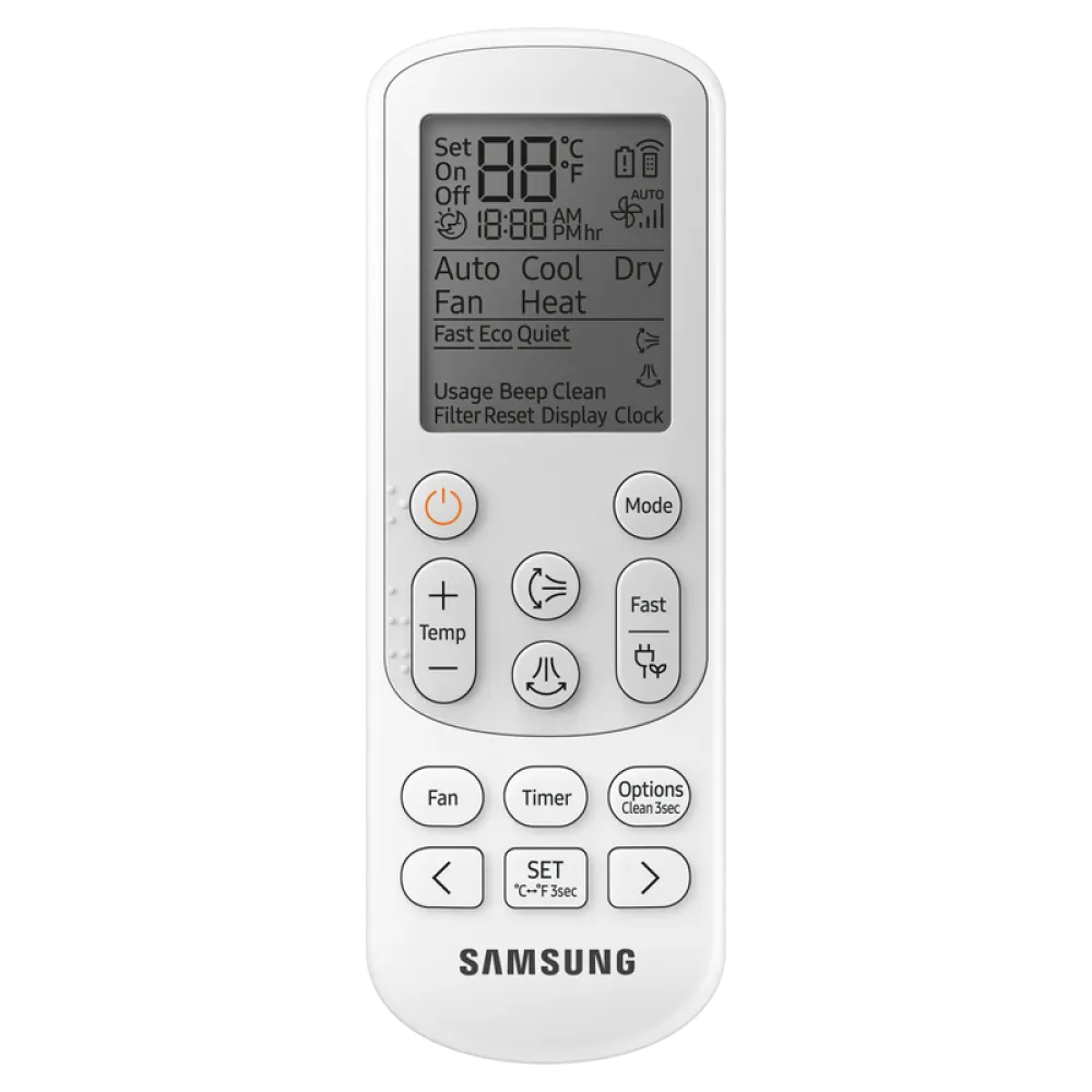 Внутренний блок кондиционера Samsung AJ035TNTDKH/EA, 11kBTU/h, Белый
