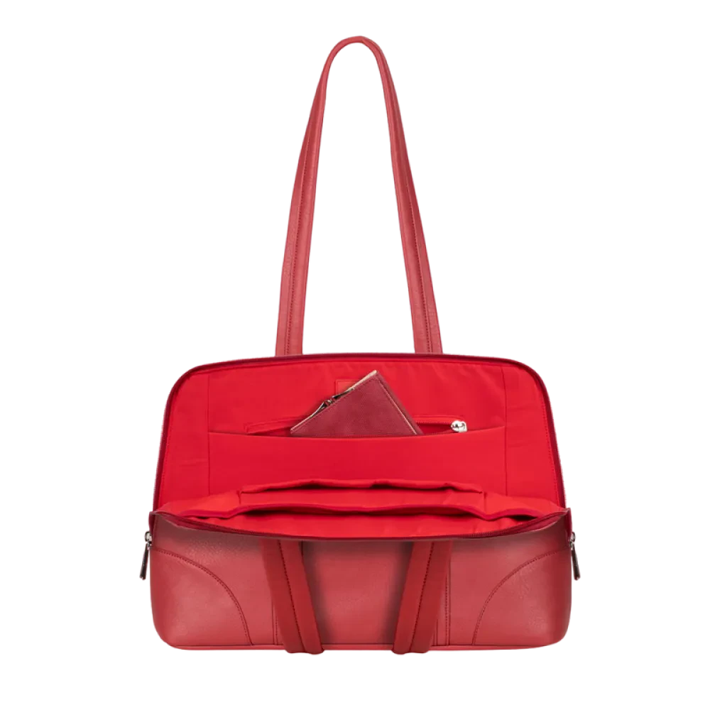 Сумка для ноутбука RivaCase Orly, 14", Полиэстер, Красный