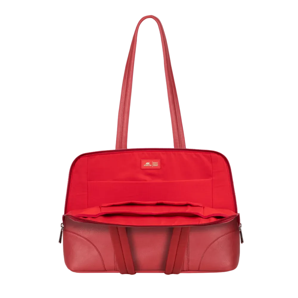 Сумка для ноутбука RivaCase Orly, 14", Полиэстер, Красный