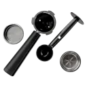 Cafetiera manuala Electrolux E6EC1-6BST, 1450W, Negru
