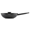 Tigaie WOK Rondell RDA-1489, 3,4L, 28cm, Negru