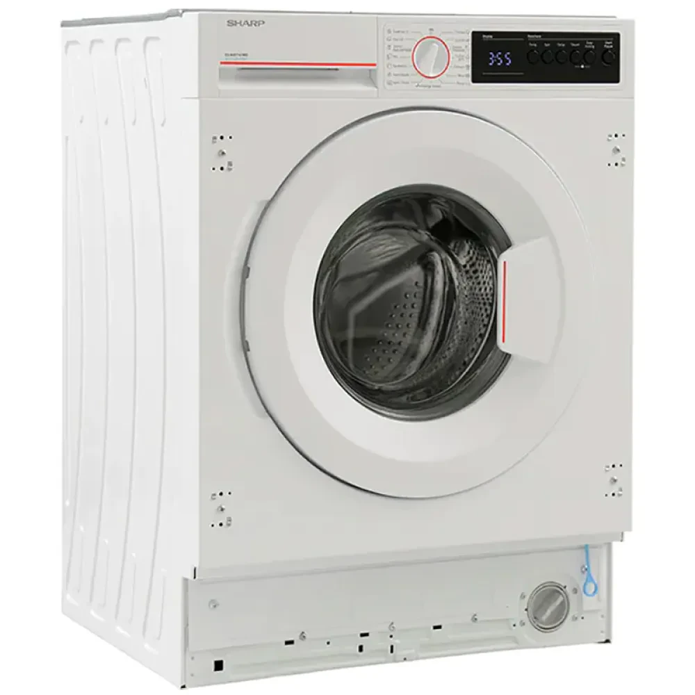 Mașină de spălat Sharp ESNIB7141WDEE, 7kg, Alb