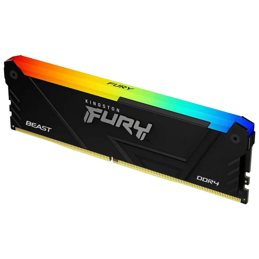 Memorie RAM Kingston FURY Beast RGB, DDR4 SDRAM, 3600 MHz, 8GB, KF436C17BB2A/8