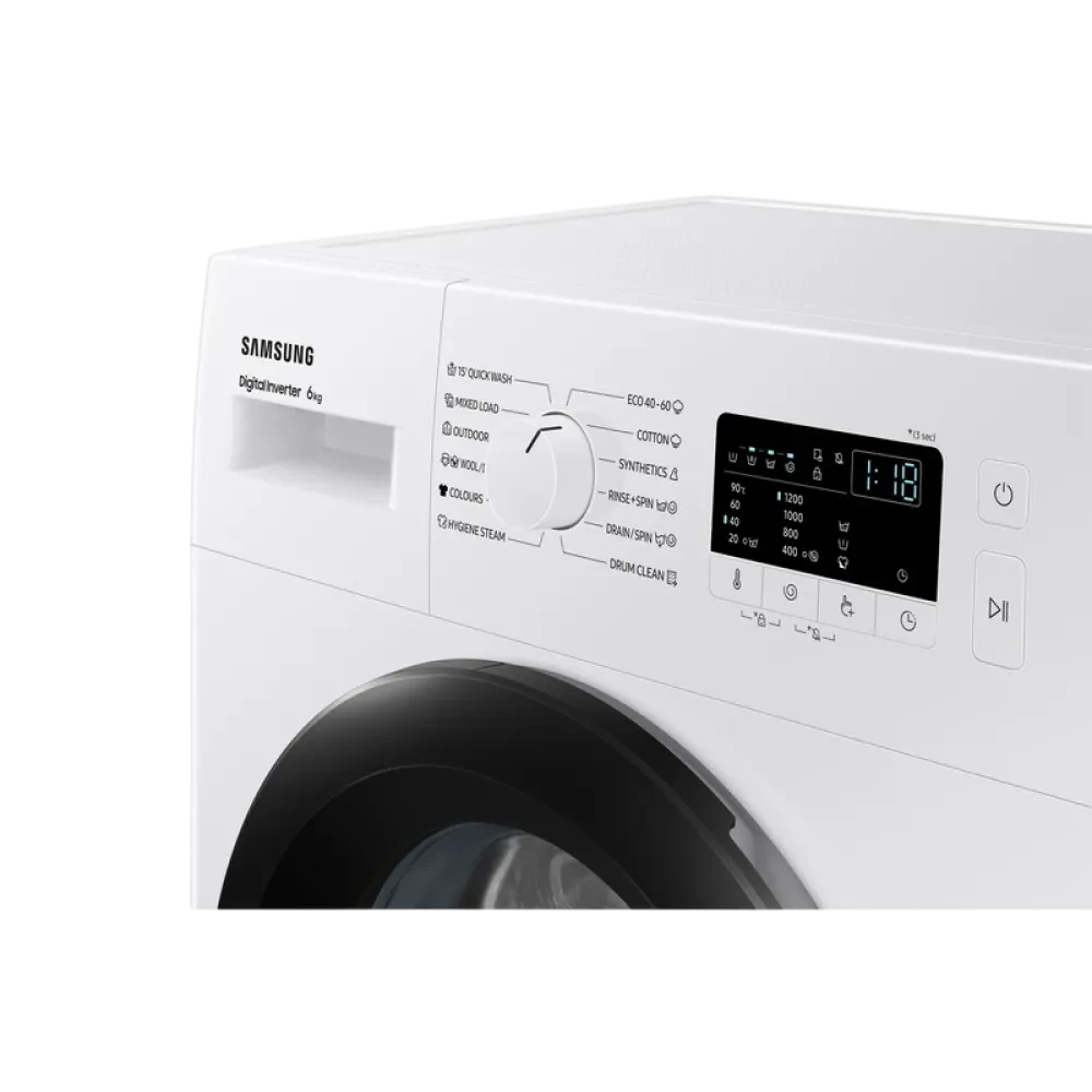 Стиральная машина Samsung WW60A3120BE/LE, 6кг, Белый