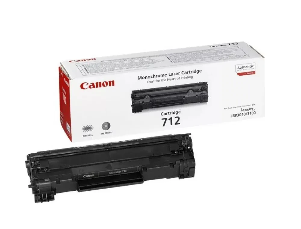 Cartuş Canon 712, Negru