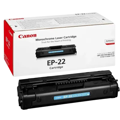 Cartuş Canon EP-22, Negru