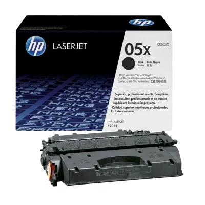 Cartuş HP CE505X, Negru