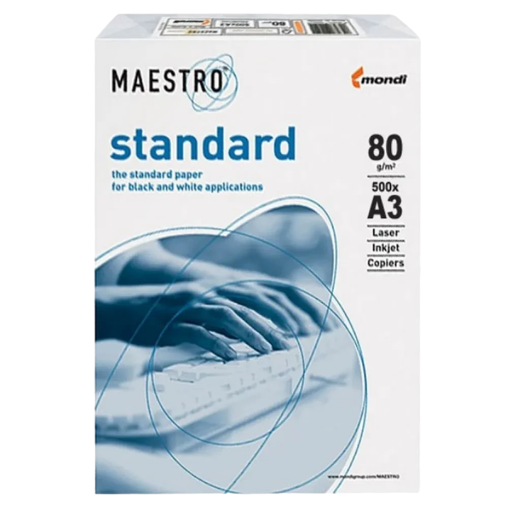 Бумага Maestro Standart 80g, А3