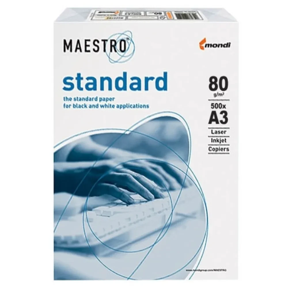 Бумага Maestro Standart 80g, А3