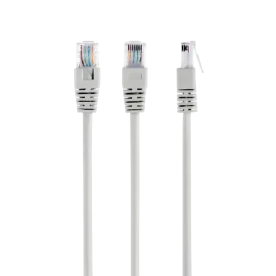 Патч-корд Cablexpert PP12-0.25M, CAT5e UTP, 0,25м, Серый