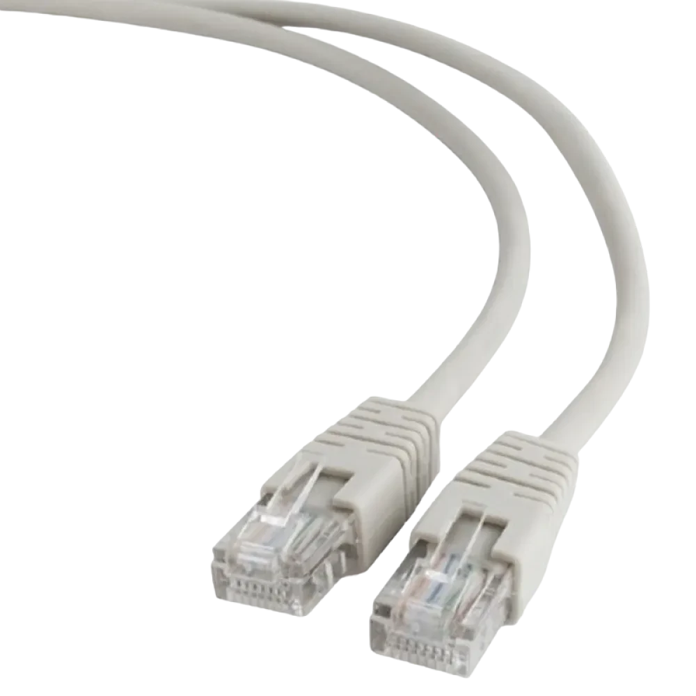 Патч-корд Cablexpert PP12-1.5M, CAT5e UTP, 1,5м, Серый