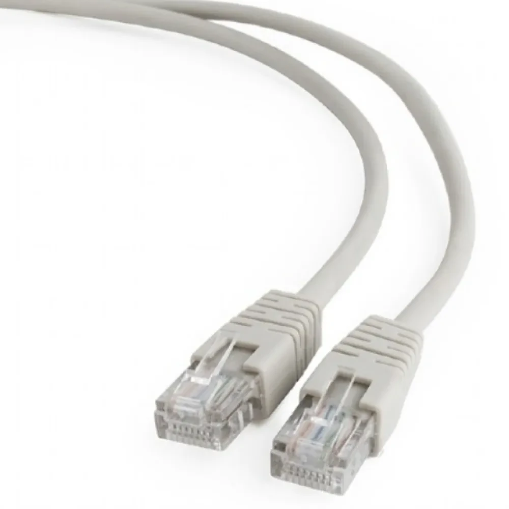 Патч-корд Cablexpert PP12-1.5M, CAT5e UTP, 1,5м, Серый