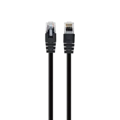 Patch cord Cablexpert PP12-10M/BK, Cat5e FTP, 10m, Negru
