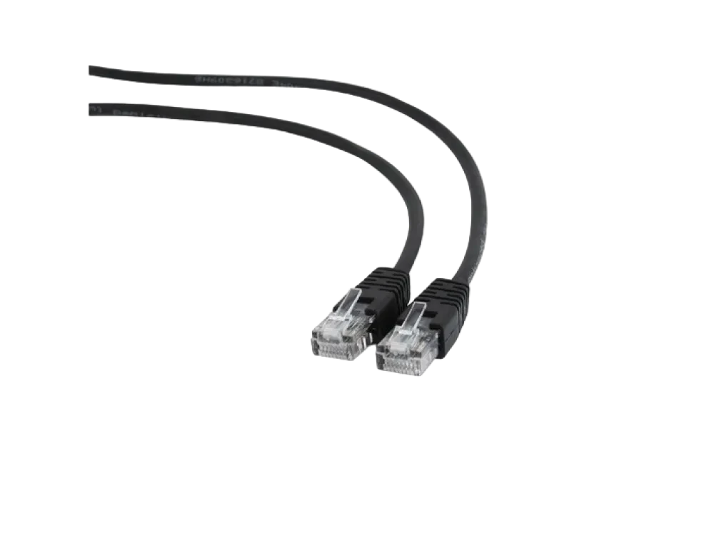 Patch cord Cablexpert PP12-10M/BK, Cat5e FTP, 10m, Negru