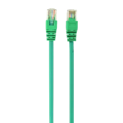 Patch cord Cablexpert PP12-1M/G, CAT5e UTP, 1m, Verde