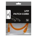 Patch cord Cablexpert PP12-1M/O, CAT5e UTP, 1m, Portocaliu