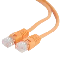 Patch cord Cablexpert PP12-1M/O, CAT5e UTP, 1m, Portocaliu