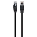 Patch cord Cablexpert PP12-2M/BK, CAT5e UTP, 2m, Negru