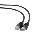 Patch cord Cablexpert PP12-2M/BK, CAT5e UTP, 2m, Negru