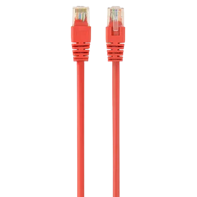 Patch cord Cablexpert PP12-5M/R, CAT5e UTP, 5m, Roșu