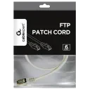 Patch cord Cablexpert PP6-0.5M, Cat6 FTP , 0,5m, Gri