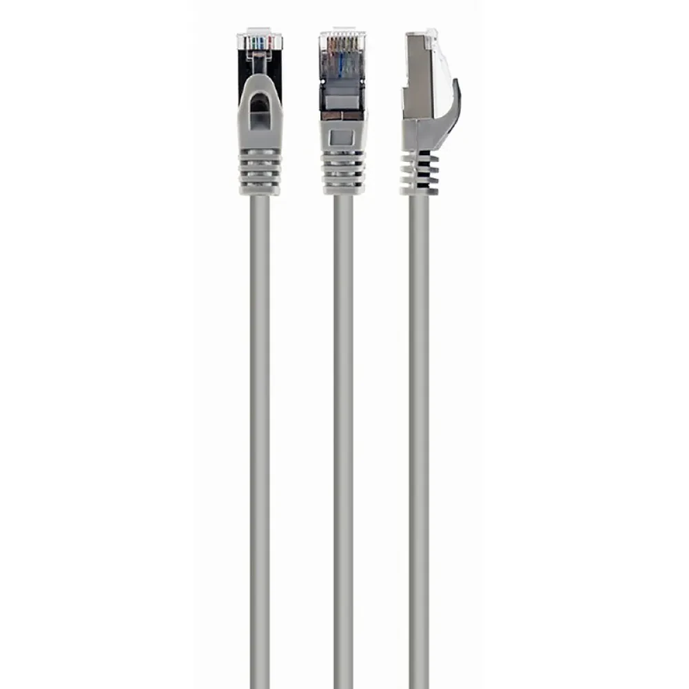 Patch cord Cablexpert PP6-0.5M, Cat6 FTP , 0,5m, Gri