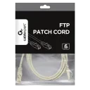 Patch cord Cablexpert PP6-3M, Cat6 FTP , 3m, Gri