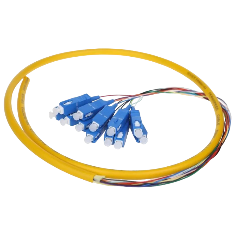 Patch cord APC Electronic FC/PC 1.5M, 1,5m, Galben