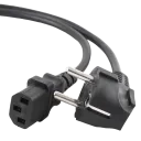Cablu de alimentare Cablexpert PC-186, 1.8 m, Negru