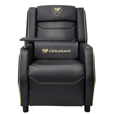 Scaun Gaming Cougar Ranger Pro Royal, PVC Piele, Negru | Auriu