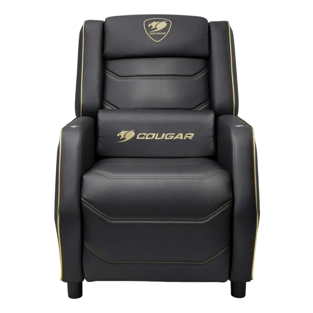 Scaun Gaming Cougar Ranger Pro Royal, PVC Piele, Negru | Auriu