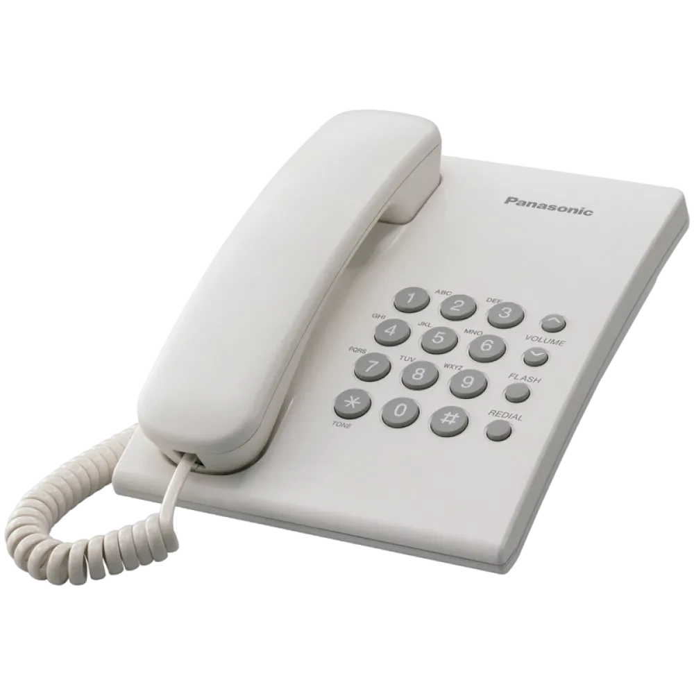 Проводной телефон Panasonic KX-TS2350, Белый